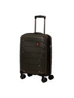 Mala Pequena de Bordo Navegat Expansível Verde Militar Rodas Duplas Cadeado TSA Polipropileno