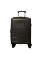 Mala Pequena de Bordo Navegat Expansível Verde Militar Rodas Duplas Cadeado TSA Polipropileno