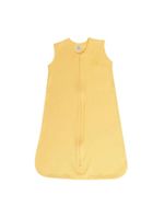 Saco de dormir em algodão egípcio amarelo primavera verão m - casulo