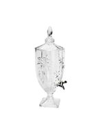 Suqueira cristal ecológico com pé e tampa palm tree 4,5l