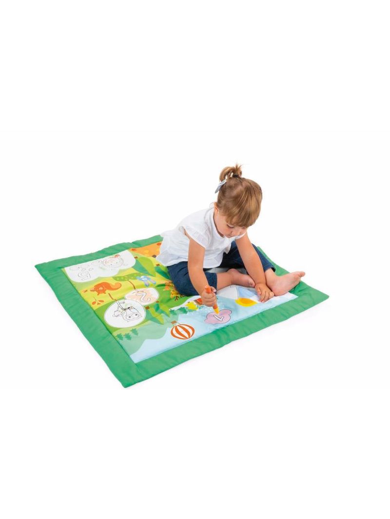 Tapete de atividades colorir as estacões verde - chicco