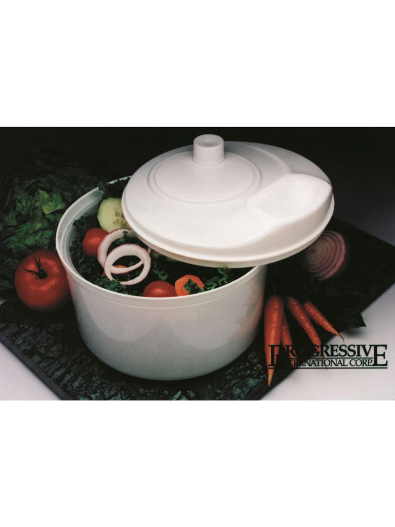 Secadora de salada com sistema giratório