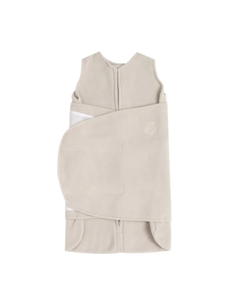 Saco de dormir swaddle em soft anti pilling cinza p - casulo