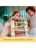Torre de carros de madeira boho chic - tiny love