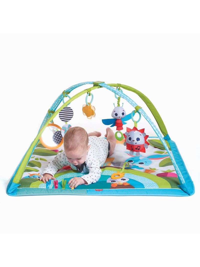 Tapete e ginásio de atividades gymini sunny day meadow days - tiny love