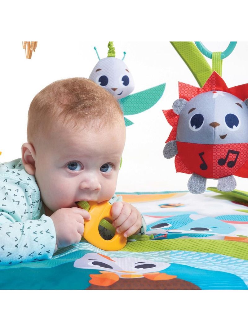 Tapete e ginásio de atividades gymini sunny day meadow days - tiny love