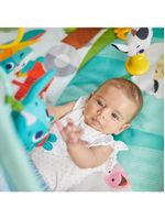 Tapete e ginásio de atividades gymini kick  play tiny farm - tiny love