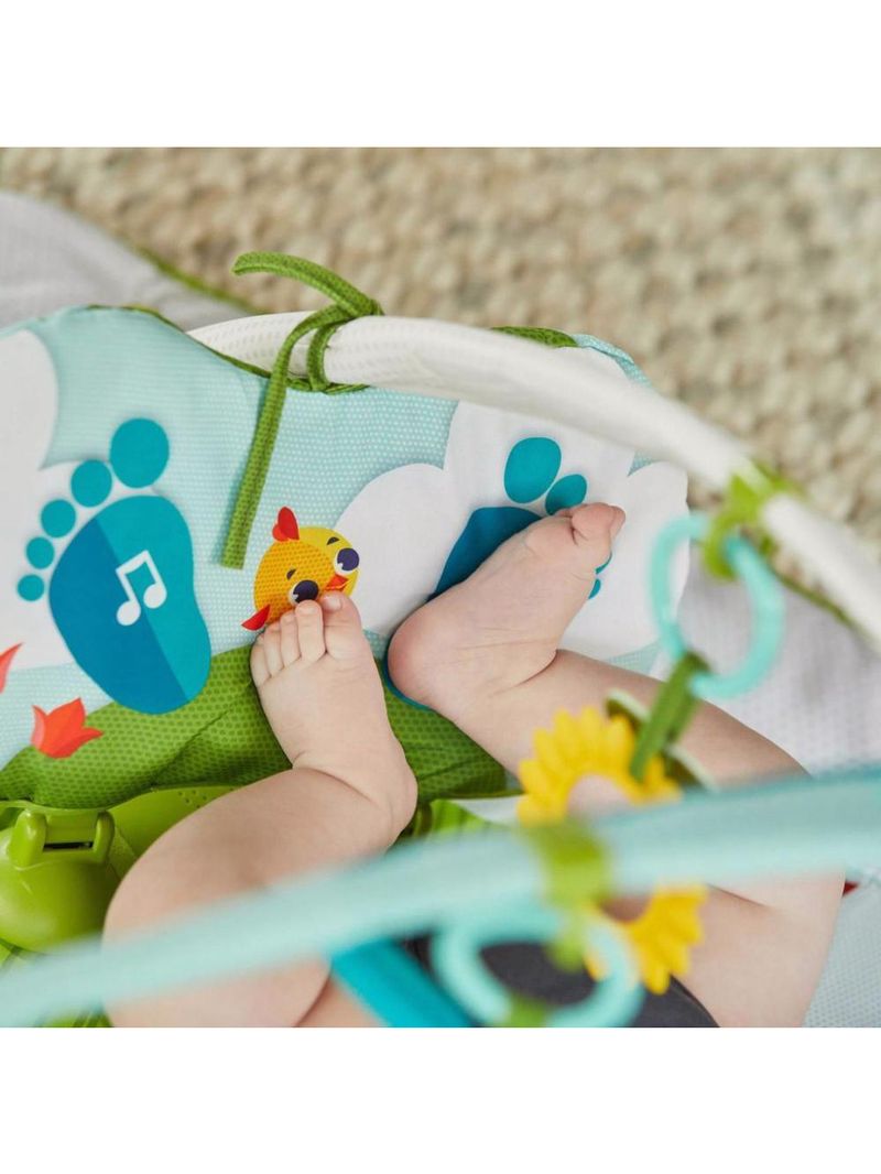 Tapete e ginásio de atividades gymini kick  play tiny farm - tiny love