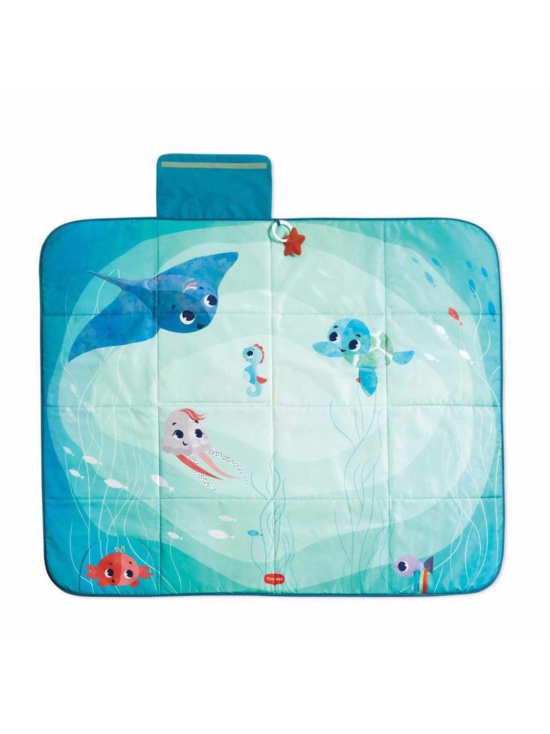 Tapete de atividades picnic mat treasure the ocean - tiny love