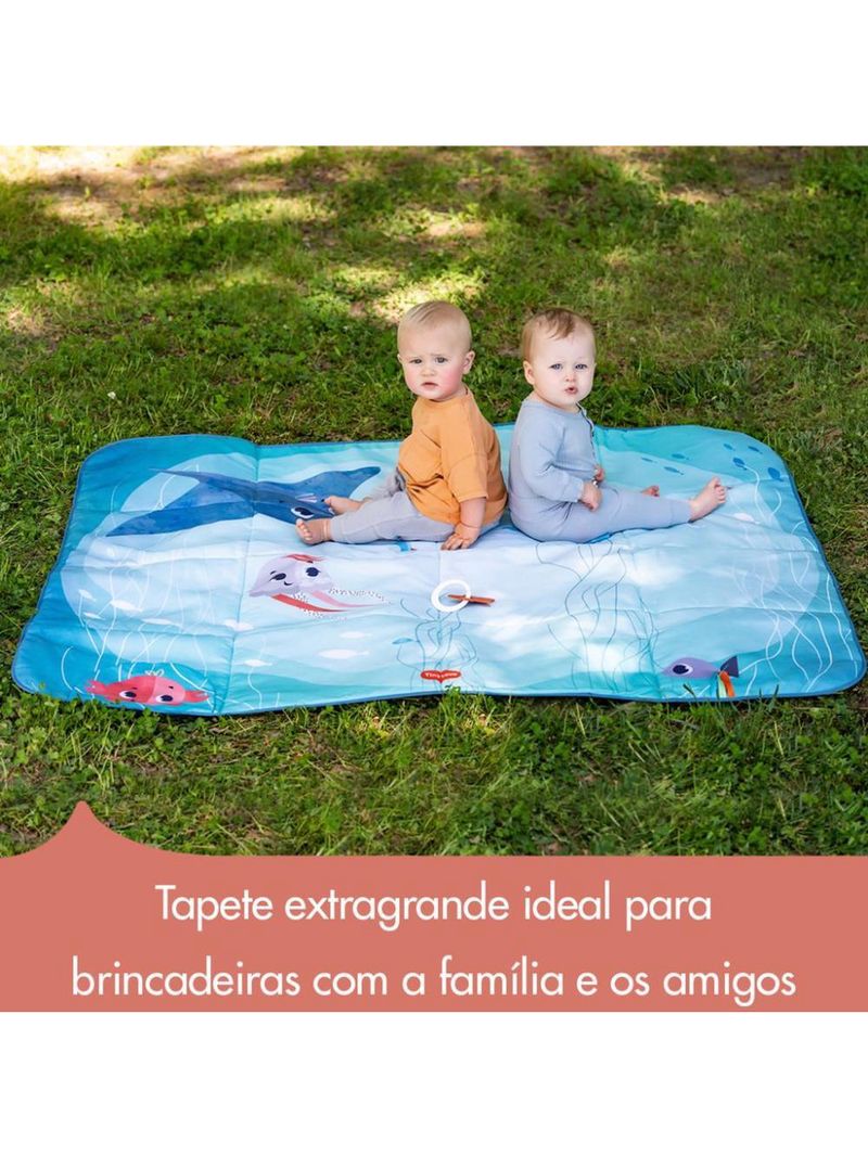 Tapete de atividades picnic mat treasure the ocean - tiny love