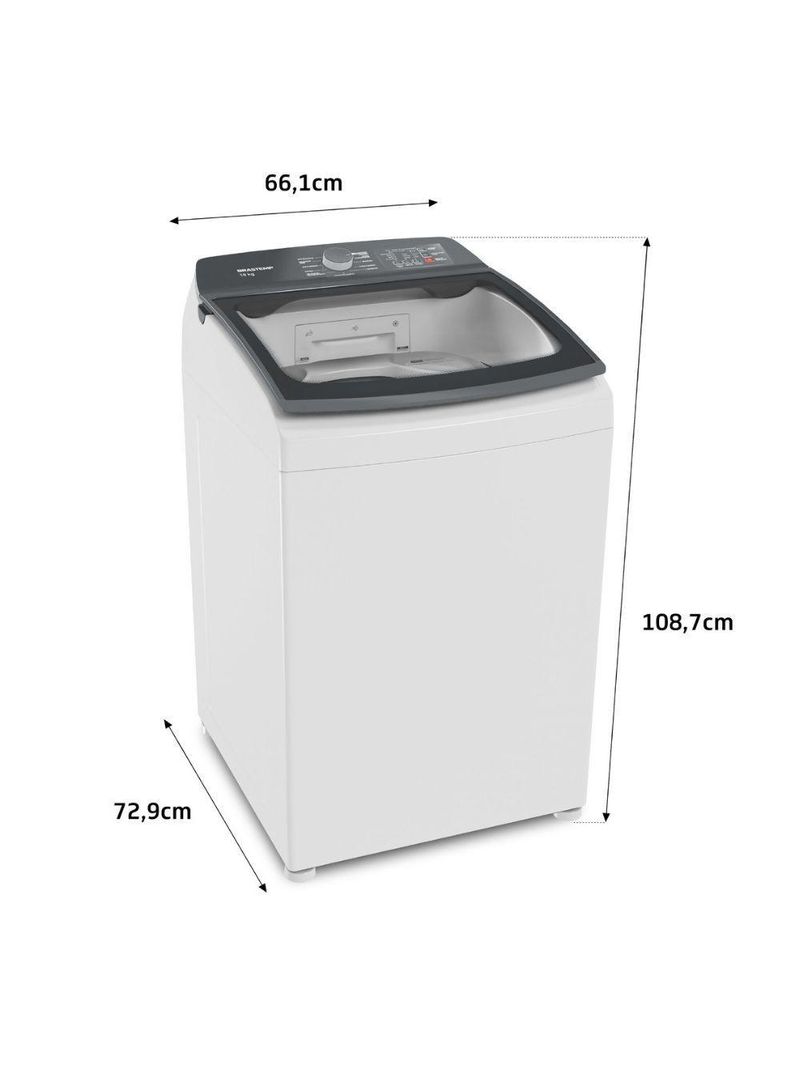 Lavadora Brastemp 18kg BWF18AB Branco 220V