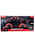Veículo controle remoto 7 funções garagem sa agressive