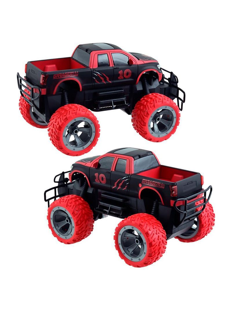 Veículo controle remoto 7 funções garagem sa agressive