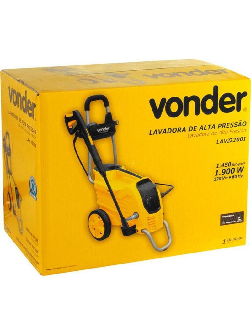 Lavadora Alta Pressão Lav2200i Vonder 220V