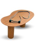 Mesas De Jantar Orgânicas Bean 160x90cm Freijo