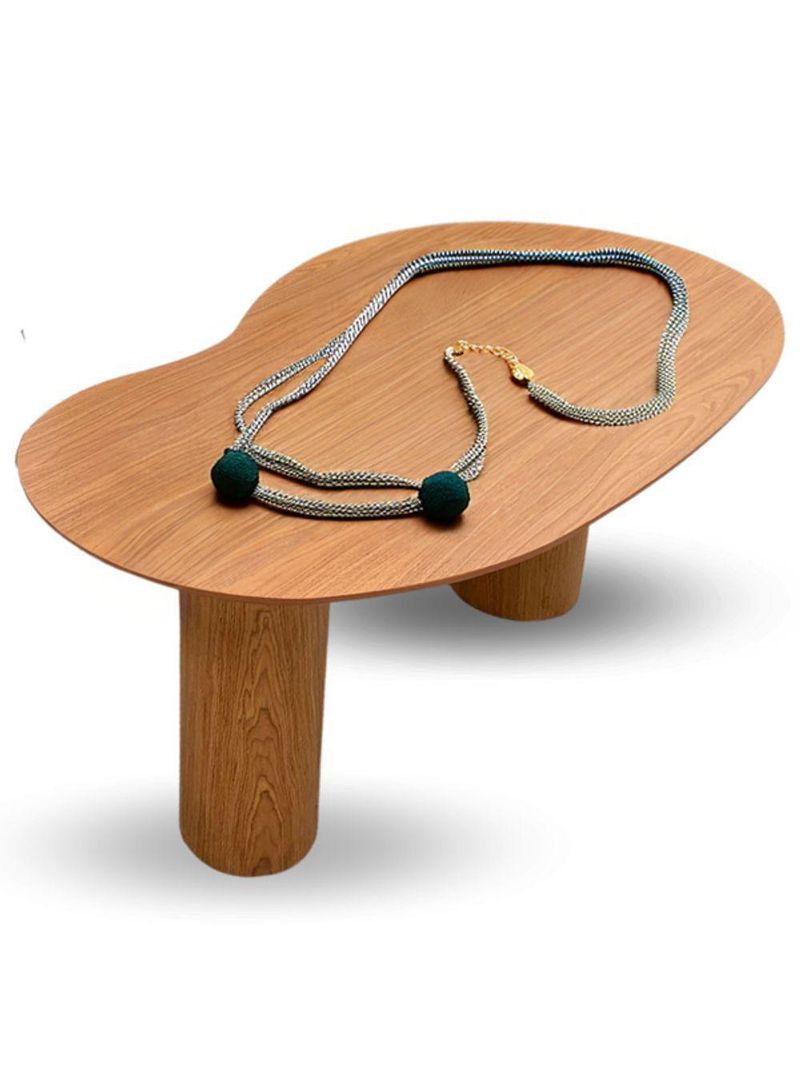 Mesas De Jantar Orgânicas Bean 160x90cm Freijo