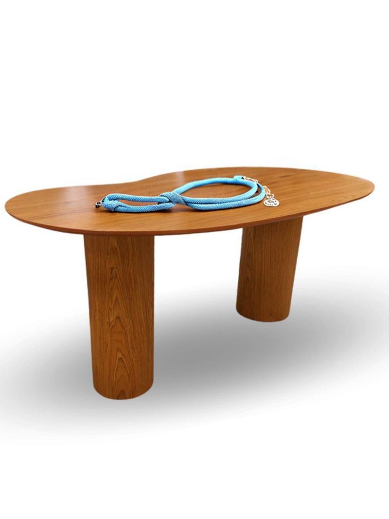 Mesas De Jantar Orgânicas Bean 160x90cm Freijo