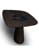 Mesa Organica Flower 160x90cm Em ébano