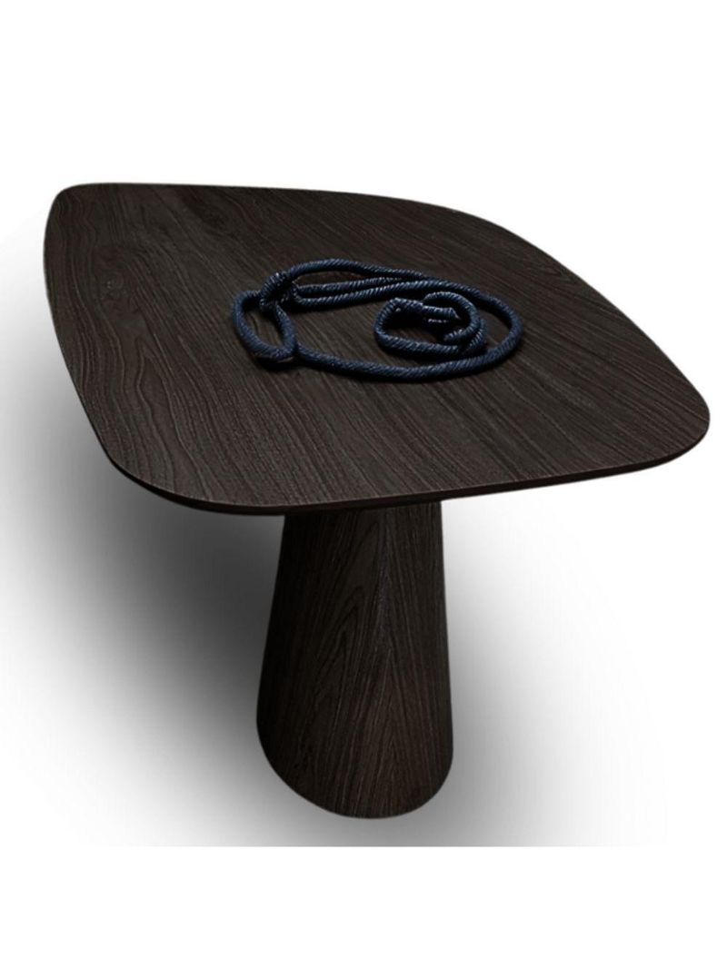 Mesa Organica Flower 160x90cm Em ébano