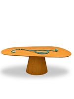 Mesa Oval Organica Em Freijo 2,