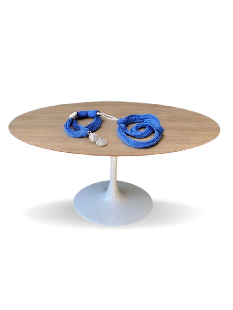 Mesa De Jantar Tulipa Saarinen Redonda 110cm Tampo Cor Jade