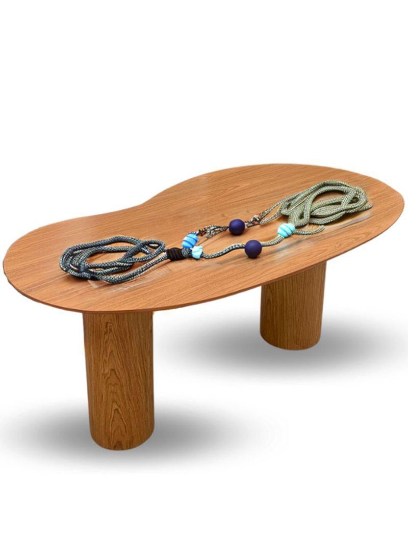 Mesas De Jantar Orgânicas Bean 180x100cm Freijo