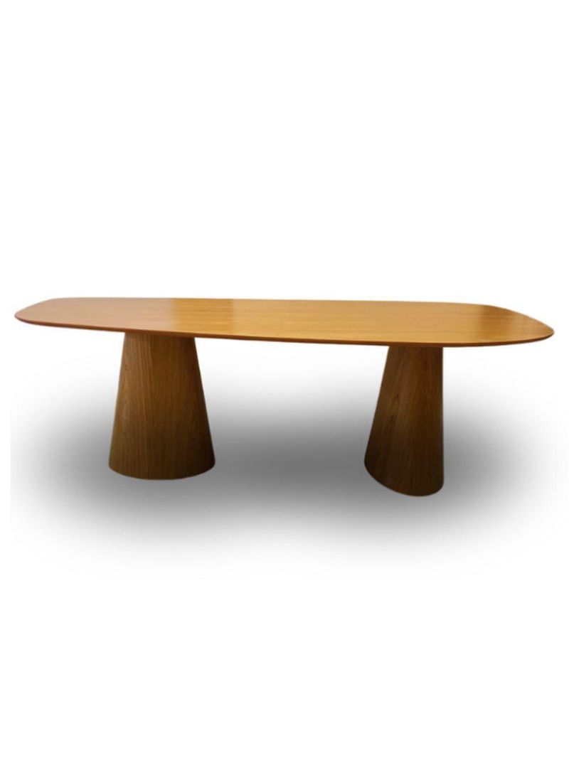 Mesa Organica Flower 160x90cm Em Freijo