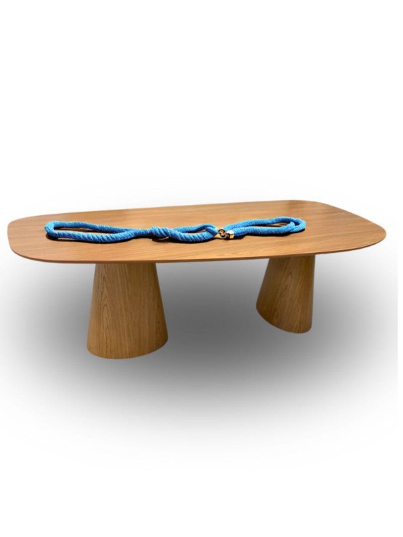 Mesa Organica Flower 160x90cm Em Freijo