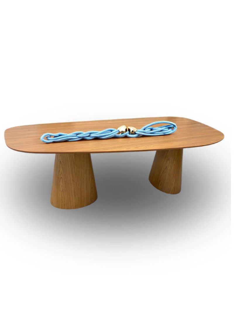 Mesa Organica Flower 160x90cm Em Freijo