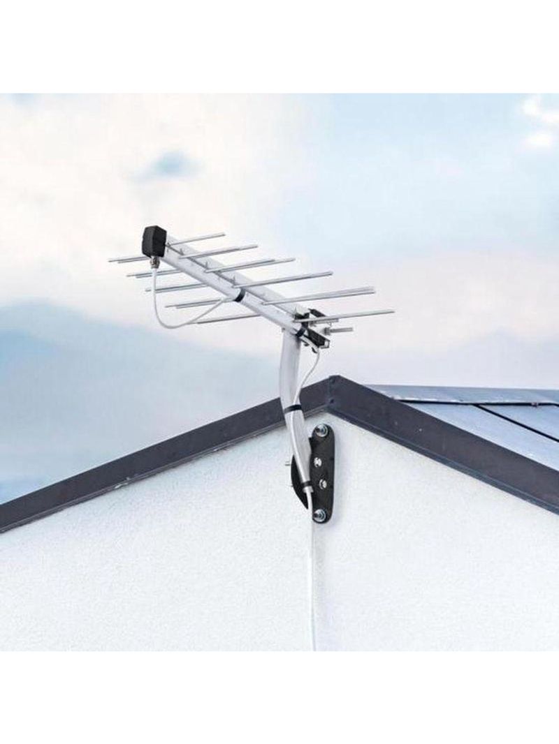 Antena Externa Log Para Tv Lu-20 Plus Aquário