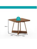 Conjunto Sala De Jantar 4 Cadeiras Belluno Carraro Nogal E Rosê