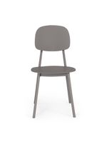 Conjunto Mesa De Jantar Redonda Eiffel-6 Cadeiras Itália