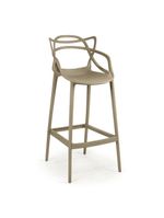 Banqueta Alta Allegra Design Cozinha/bancada - Nude