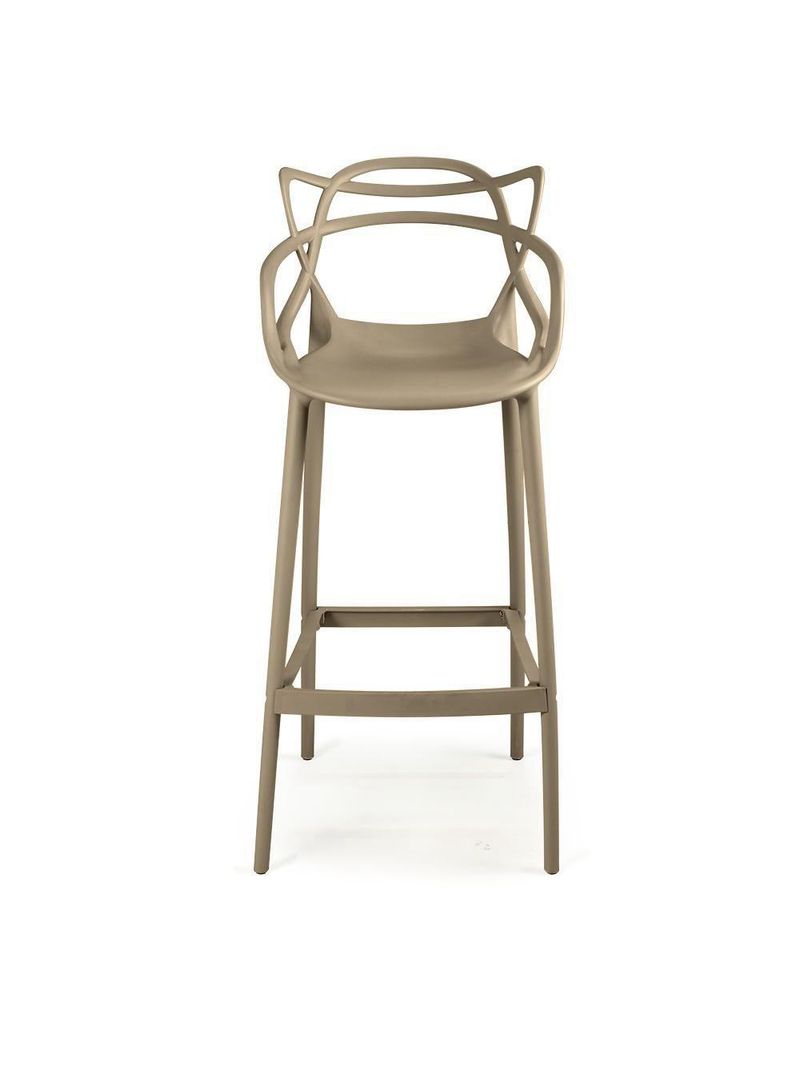 Banqueta Alta Allegra Design Cozinha/bancada - Nude