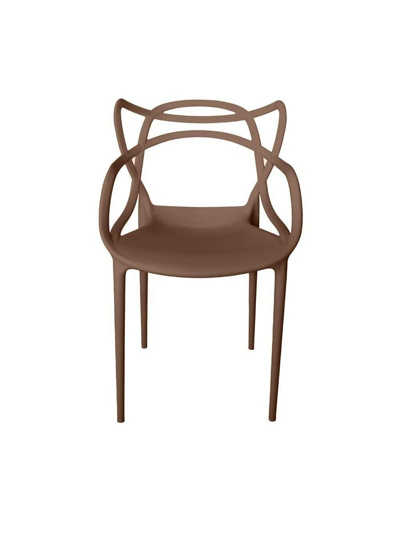 Conjunto Mesa De Jantar Retangular Eiffel 4Cadeiras Allegra