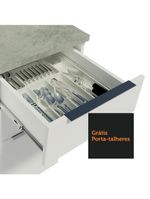 Armário De Cozinha Completa 310cm Stella Madesa 03 Branco