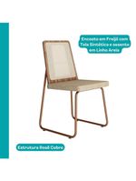 Conjunto Sala De Jantar 6 Cadeiras Catânia Carraro Petra E Rosê