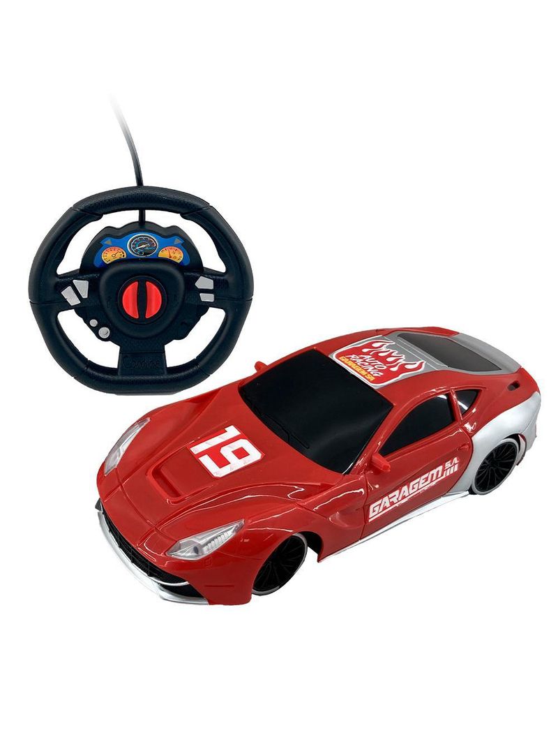 Carrinho de controle remoto autoracing garagem sa