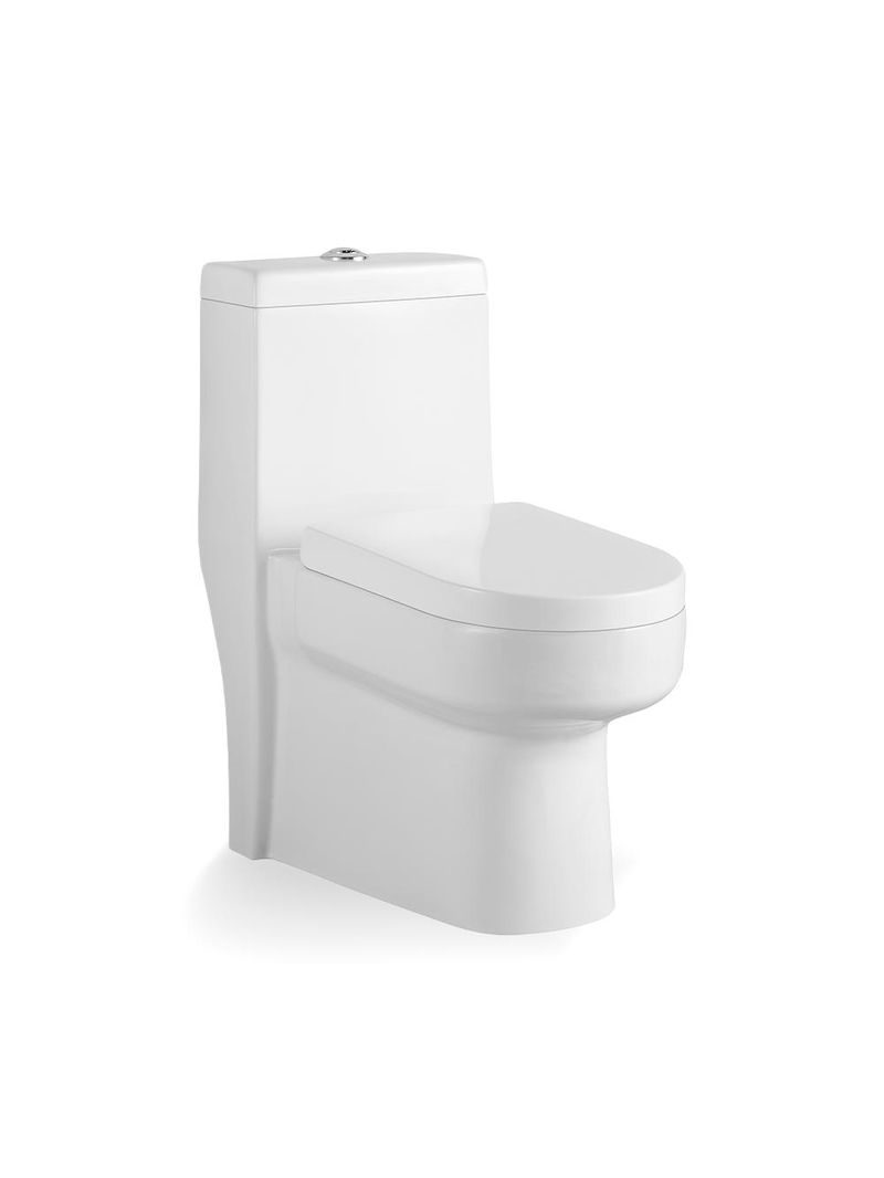 Vaso Sanitário Monobloco Porcê Imperius Privada Com Assento Branco (PVS39MBSFA-BR)