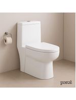 Vaso Sanitário Monobloco Porcê Imperius Privada Com Assento Branco (PVS39MBSFA-BR)