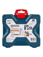 Parafusadeira e Furadeira Elétrica 400W 3/8 POL GSR 7-14E + Estojo 34 Peças X-Line Titânio BOSCH