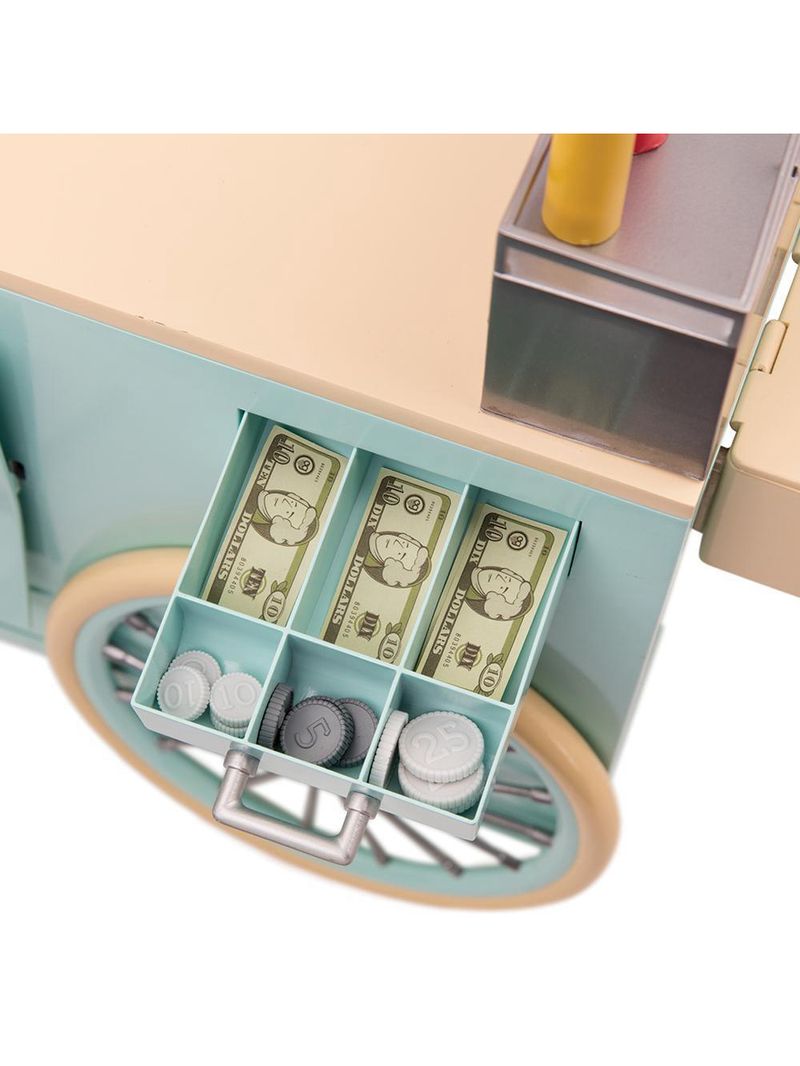 Carrinho de cachorro quente retrô our generation