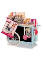 Carrinho de cachorro quente retrô our generation