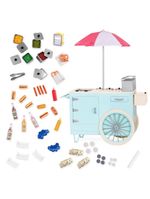 Carrinho de cachorro quente retrô our generation