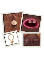 Chaveiro de pelúcia fuggler key rings 13cm - hedge grog