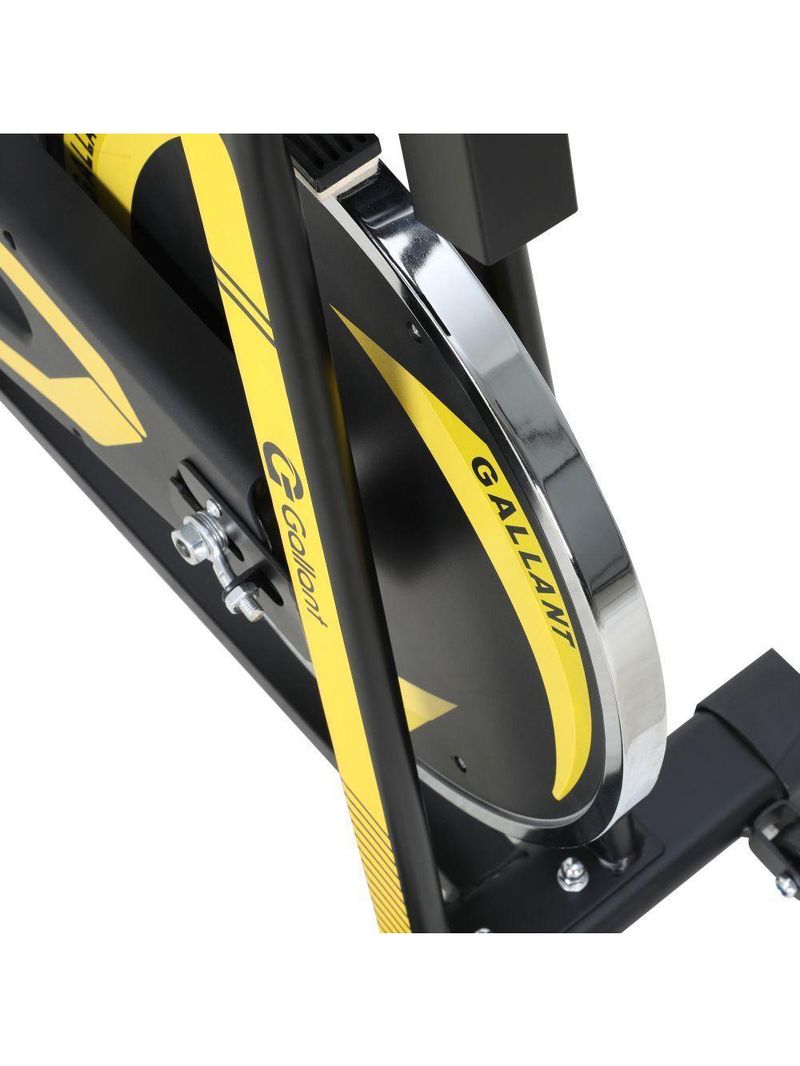 Bicicleta Ergométrica Spinning Gallant Power X Mecânica Ate 120kg Roda De Inercia 6kg (GSB06HBTB-PT)