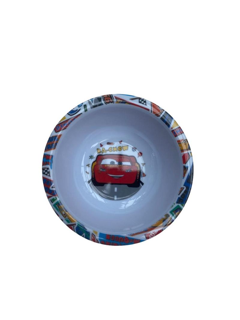 Conjunto carros, pratos,  caneca, garrafa, talheres - nt