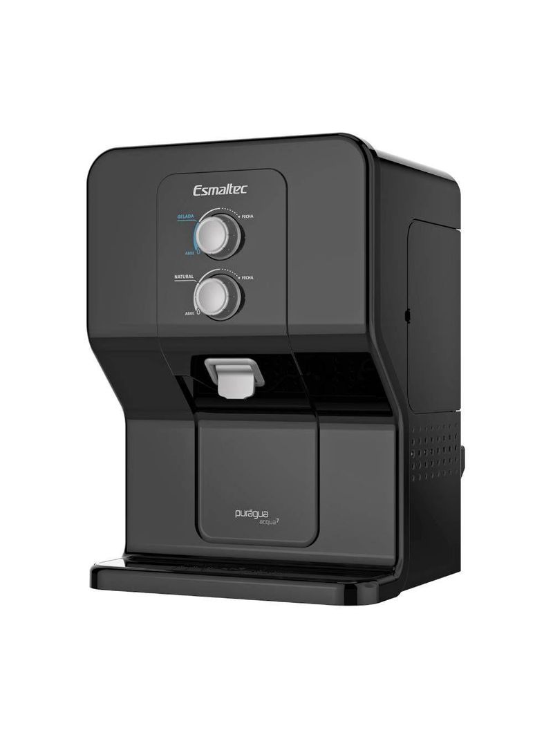 Purificador De Água Esmaltec Acqua7 Preto 220V