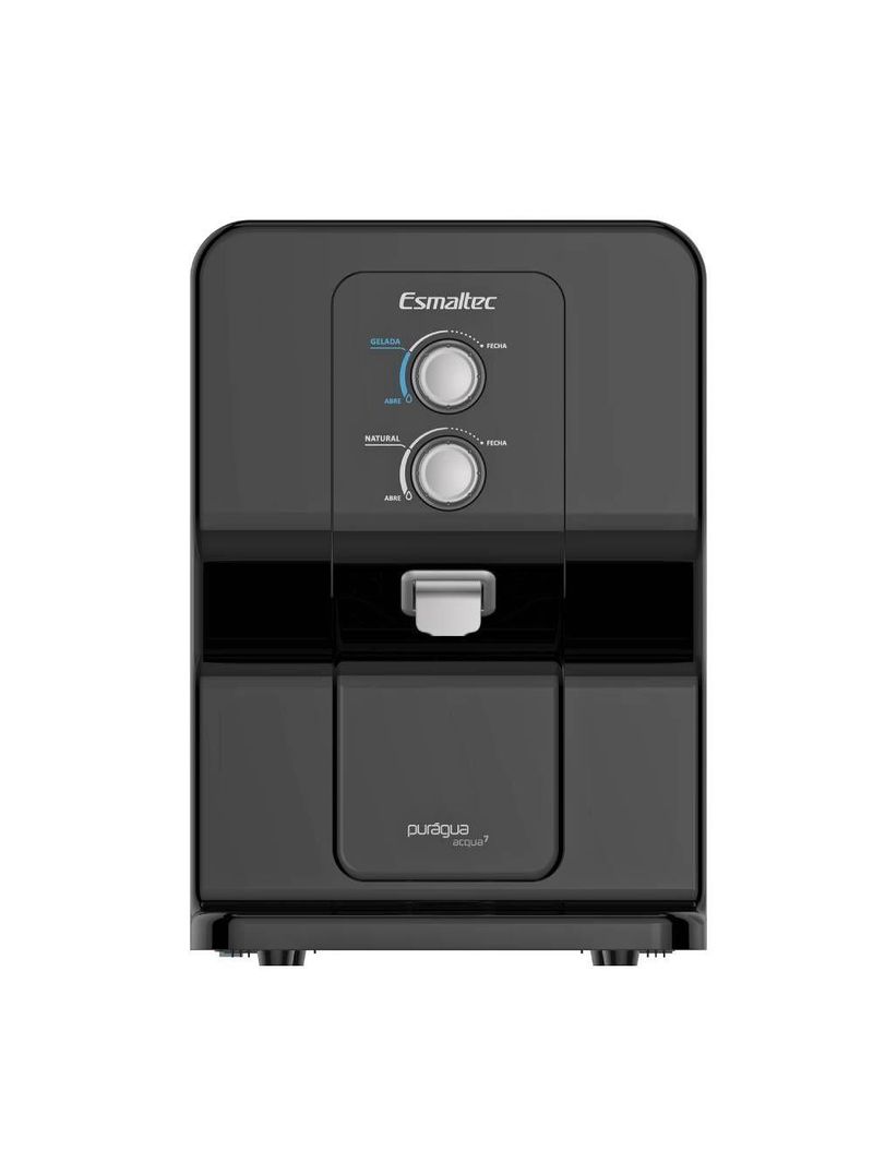 Purificador De Água Esmaltec Acqua7 Preto 220V