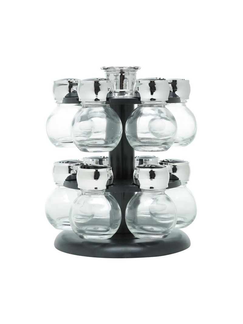 12 porta tempero wolff poli de vidro incolor